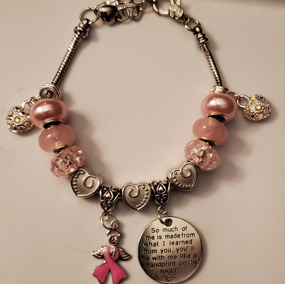 Memorial Bracelet Breast Cancer Awareness